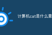 计算机cat是什么意思？