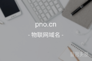 三字母域名颜值高！pno.cn闪亮登场