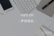 四字母域名如何？natt.cn还不错呦